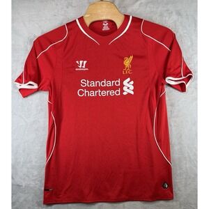 Warrior Liverpool England F.C. 2014/2015 Home Jersey Soccer Shirt Red Men's XL